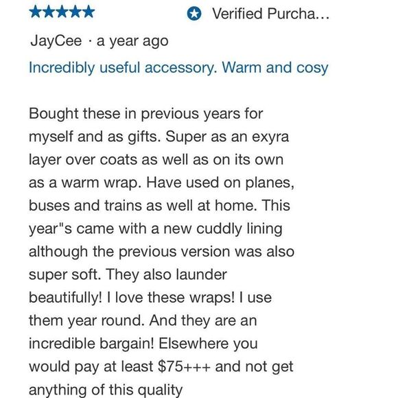 Ike Behar Ladies Reversible Poncho Style Wrap with High Pile Fleece - Picture 10 of 16